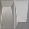 Ekena Millwork 11 7/8in. W x 11 7/8in. H Locke EnduraWall Decorative 3D Wall Panel Covers 0.98 Sq. Ft. WP12X12LOCST - alternate 1